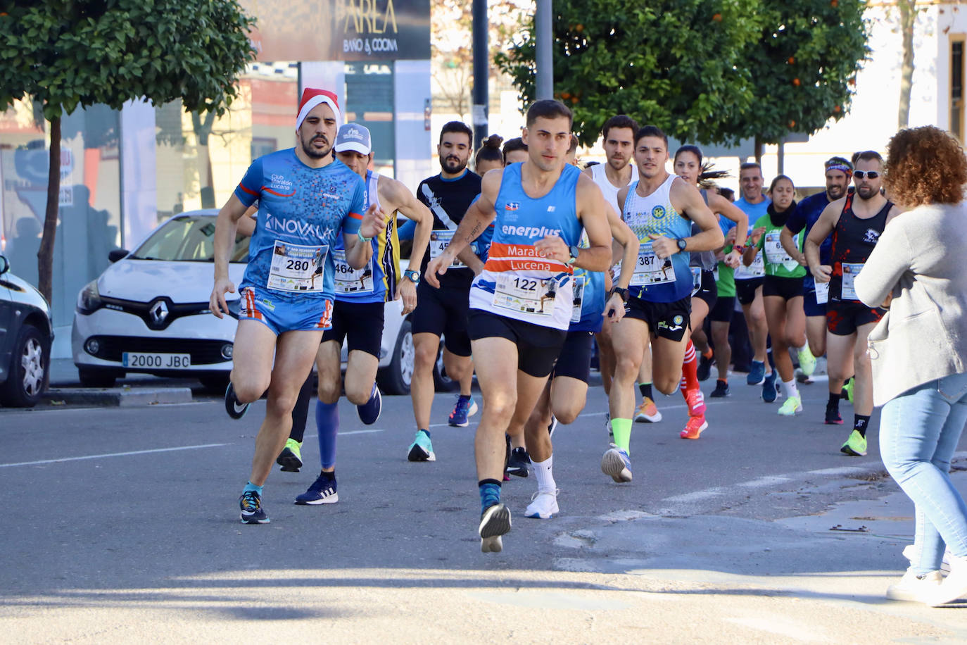 El ambientazo en la San Silvestre de Lucena, en imágenes