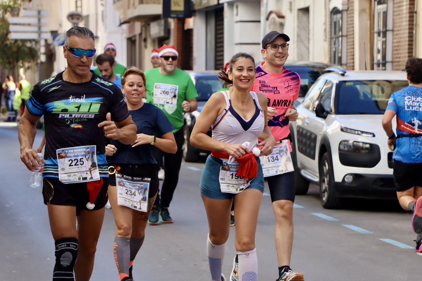 El ambientazo en la San Silvestre de Lucena, en imágenes
