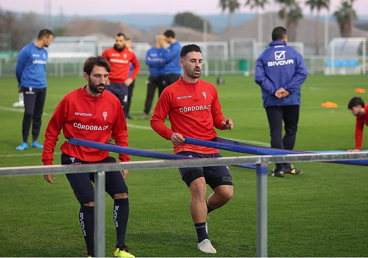 Kike Márquez y Álex Bernal entrenan en la Ciudad Deportiva
