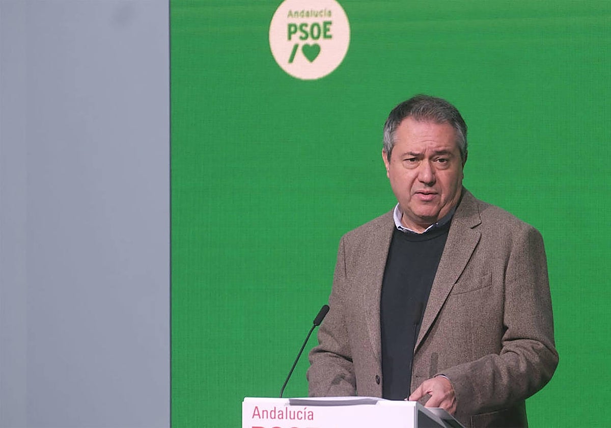 Juan Espadas, líder del PSOE de Andalucía