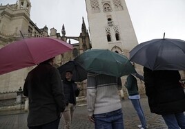 El tiempo en Andalucía: el paraguas tendrá que estar a mano en el año nuevo por las lluvias