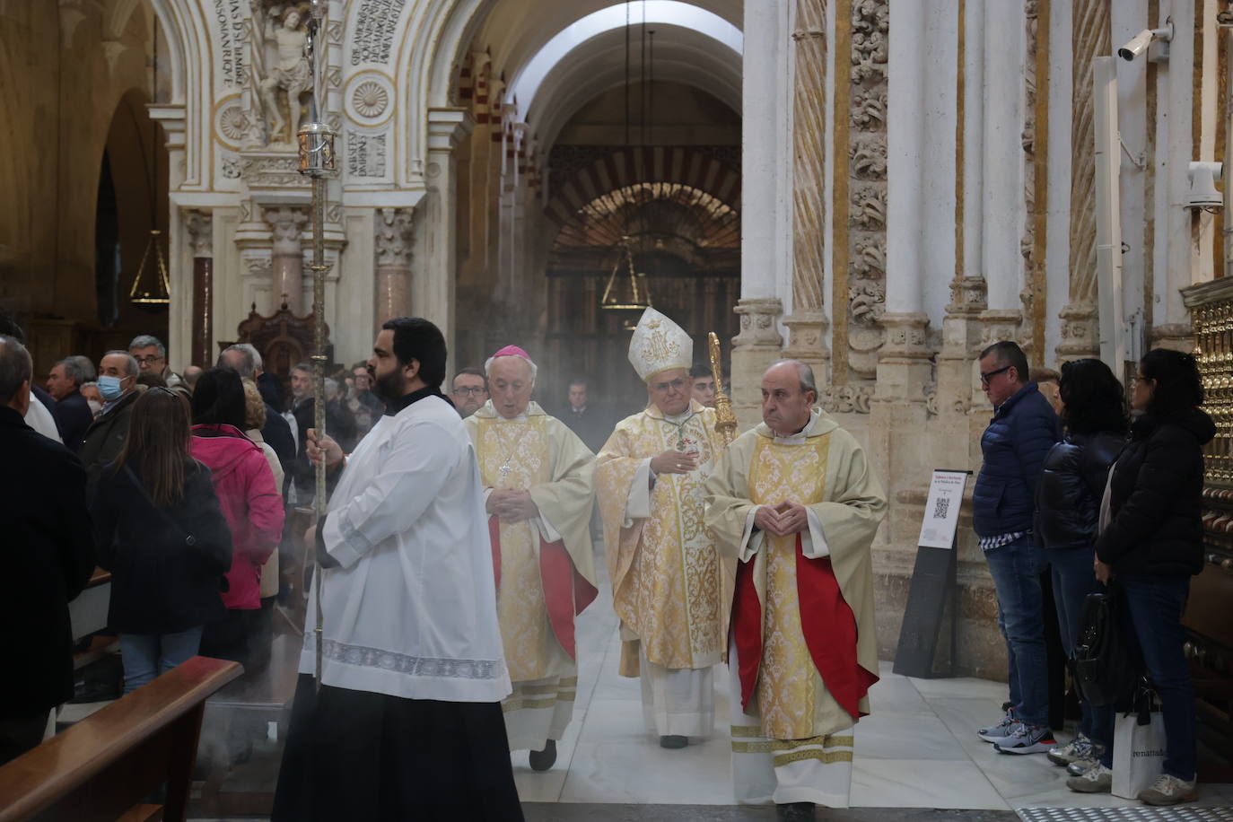 En imágenes, la misa de la solemnidad de Santa María en la Catedral de Córdoba