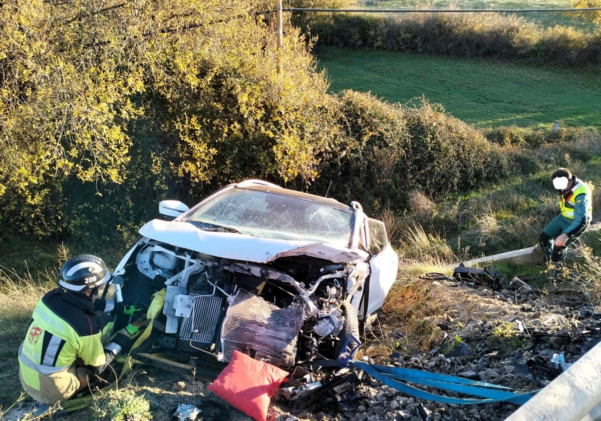 Cuatro personas murieron en un siniestro en Villatoro (Ávila) en nociembre