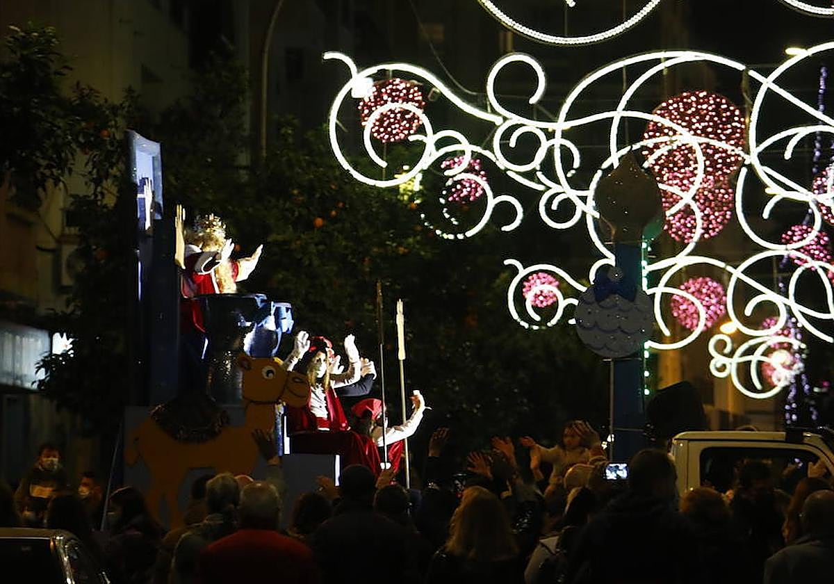 Cabalgata de Reyes Magos de Ciudad Jardín del año pasado