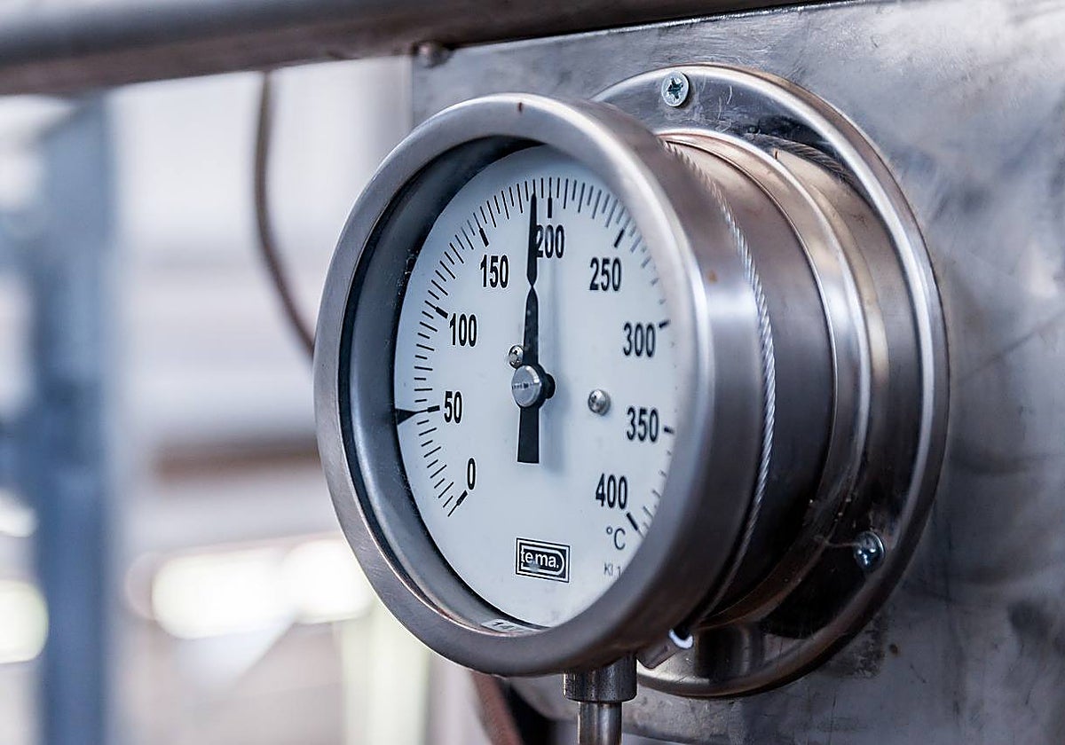 Termostato de una caldera