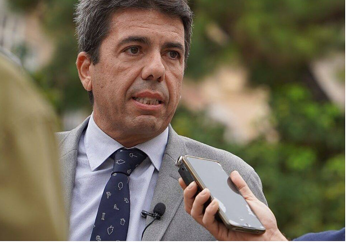 Mazón acusa a Puig de «engañar con el agua para siempre» tras los continuos recortes al trasvase Tajo-Segura