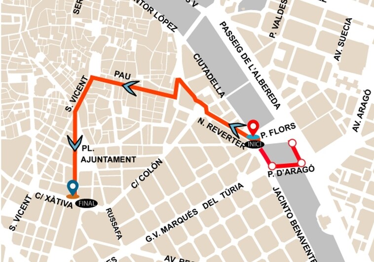Cabalgata de Reyes en Valencia: horario, recorrido y calles cortadas al tráfico hoy
