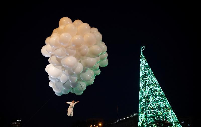El Ángel de la Paz, en Madrid