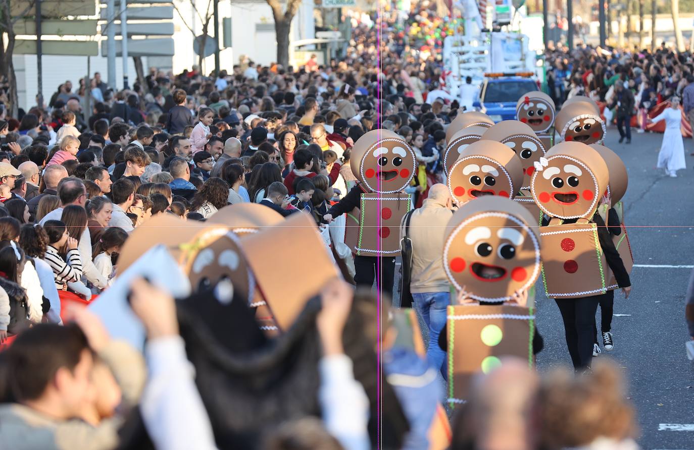 El arranque de la Cabalgata de Reyes de Córdoba 2023, en imágenes