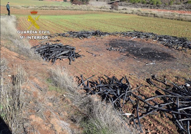 Desarticulado un grupo criminal que robó ocho toneladas de cobre en Soria y Segovia