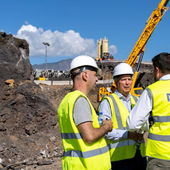 La nueva carretera de la costa en La Palma estará operativa en abril