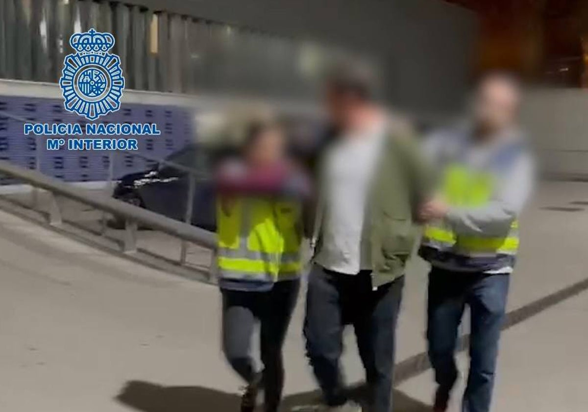 El fugitivo detenido por la Policía Nacional