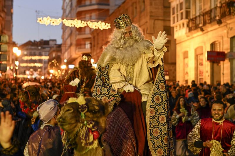 El Rey Melchor, por las calles de Orense