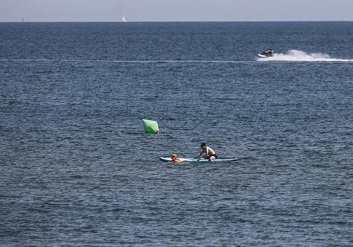 Imagen de archivo de una playa en Valencia