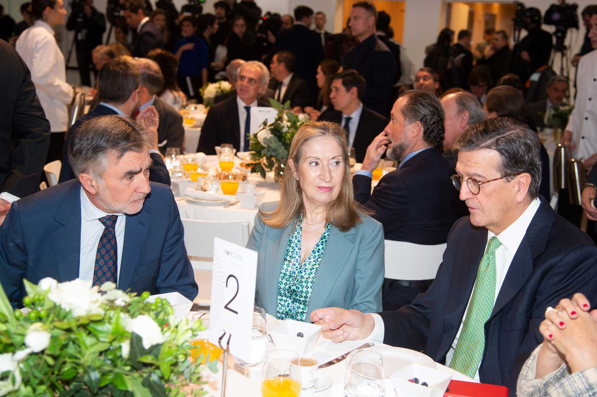 Iñaki Arechabaleta, Ana Pastor y Enrique Ybarra