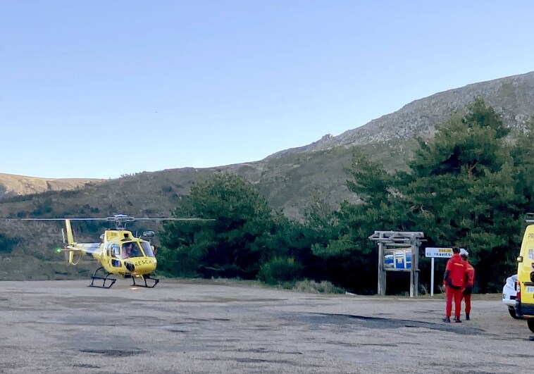 Reanudan la búsqueda del montañero desaparecido en la Sierra de Béjar
