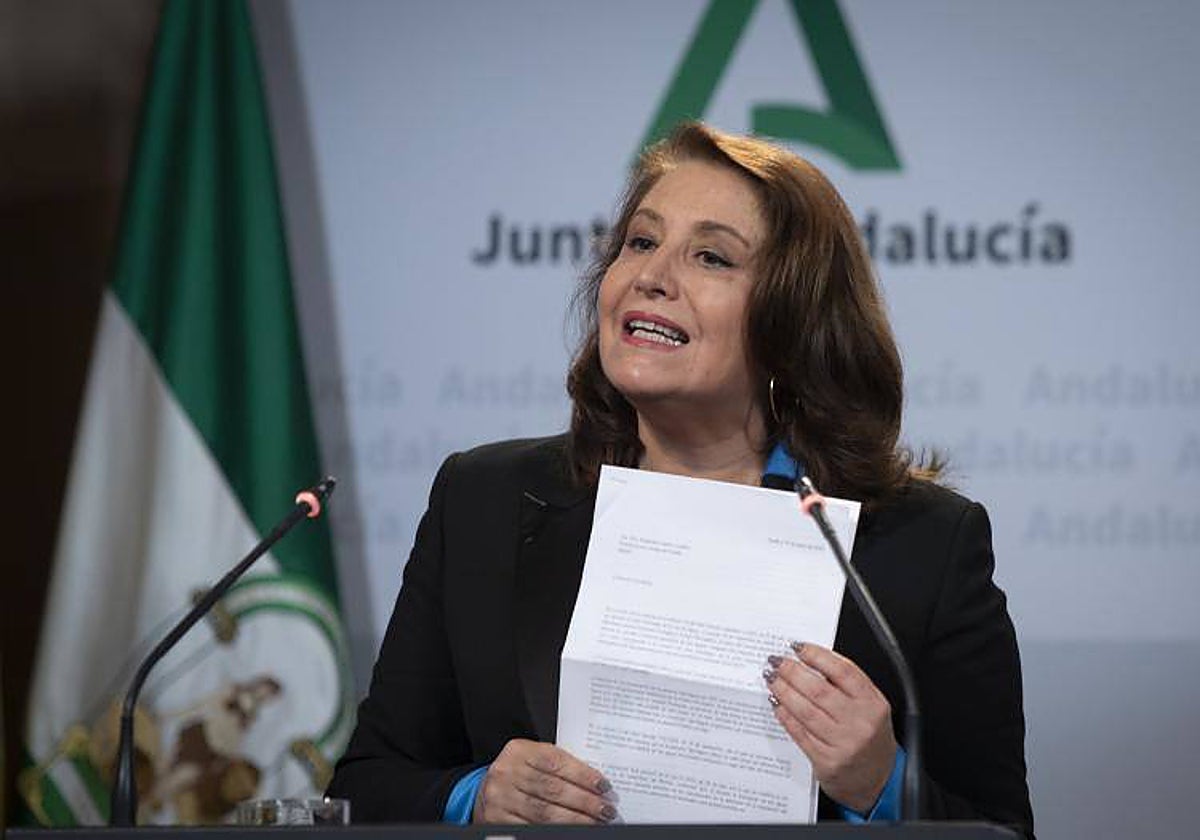 La consejera de Agricultura y Agua, Carmen Crespo