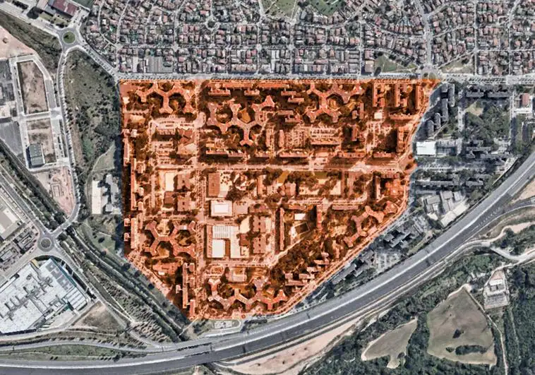La ciudad catalana que fue diseñada con la forma del mapa de España