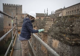 La torre de la Alhambra que llegó a ser un corral de gallinas rejuvenece tras años de abandono