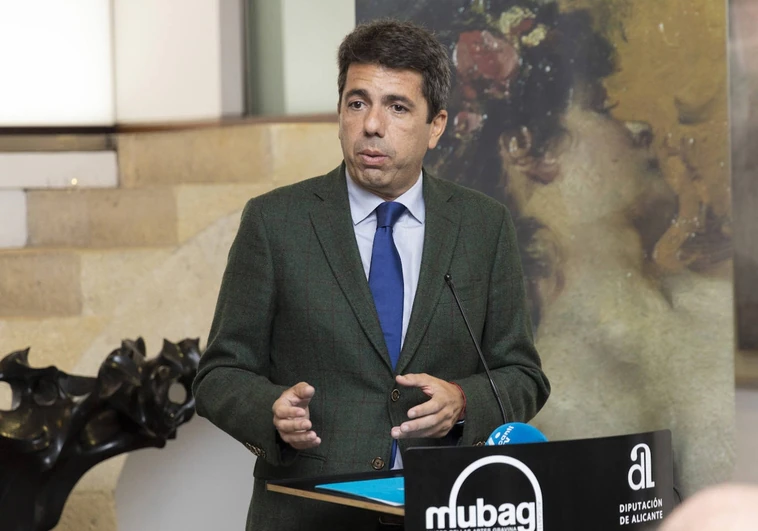 Mazón reprocha a Puig no haber presionado ni luchado por el trasvase Tajo-Segura: «No pinta nada»