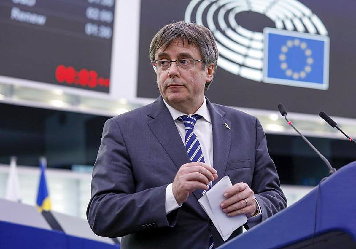 El expresidente de la Generalitat, Carles Puigdemont