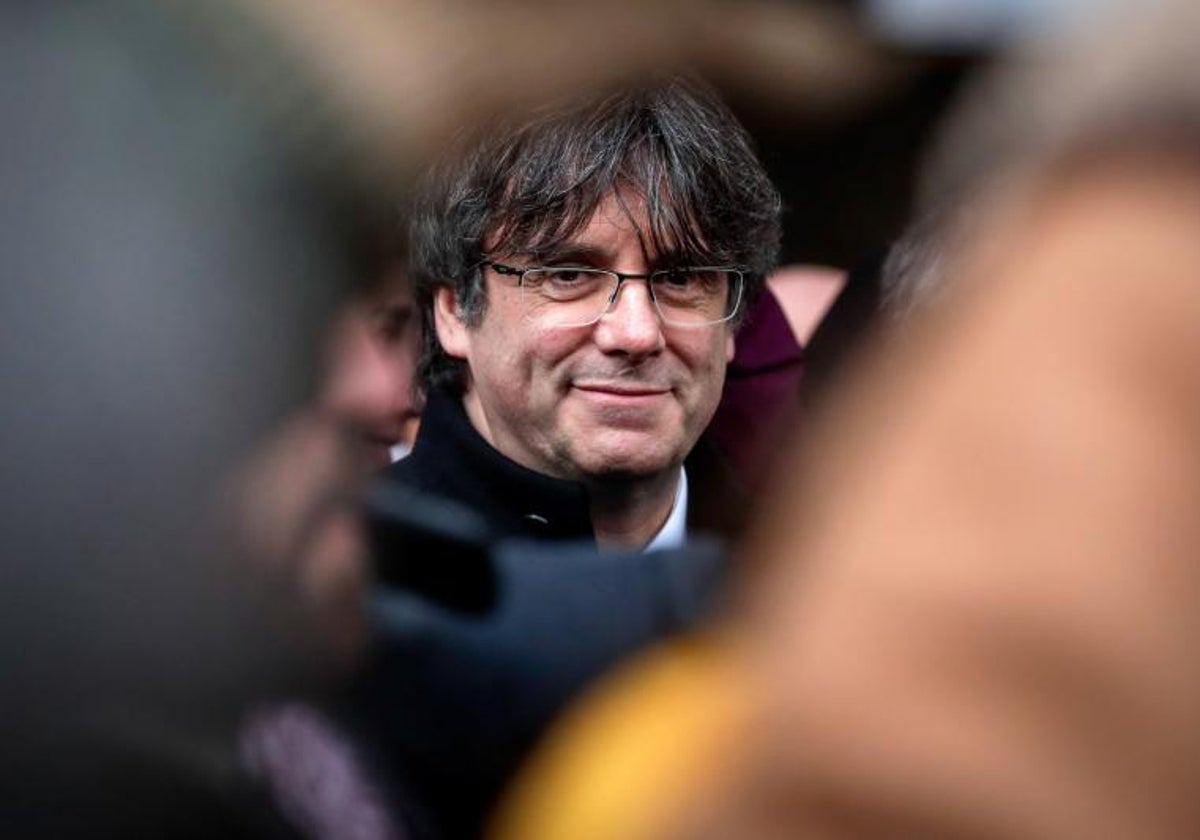 Carles Puigdemont, eurodiputado y expresidente de la Generalitat, en una imagen de 2020