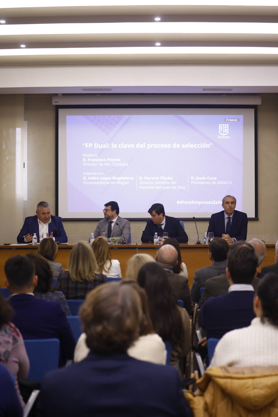 El foro sobre FP Dual de Zalima en Córdoba, en imágenes