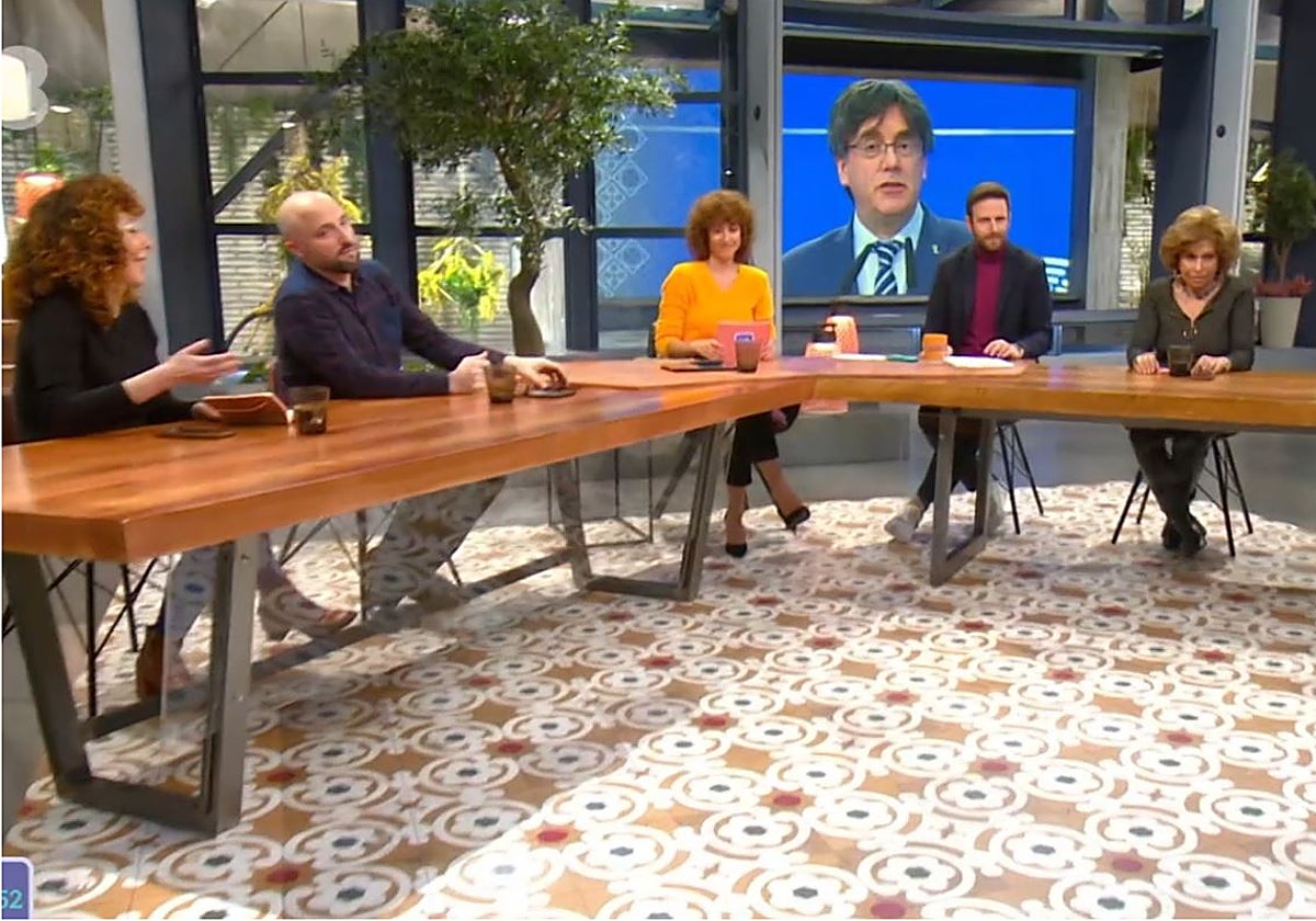 El momento del programa origen de la polémica