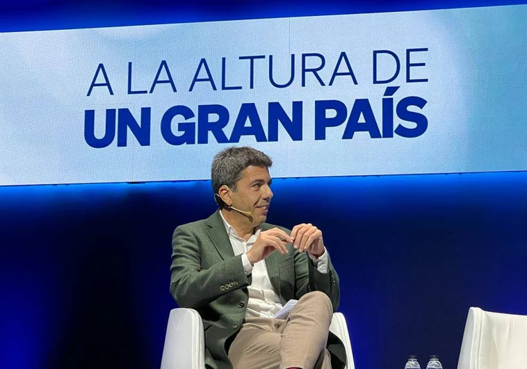 Carlos Mazón defiende al PP como alternativa para la Comunidad Valenciana: «Sonreíd que ya se van»