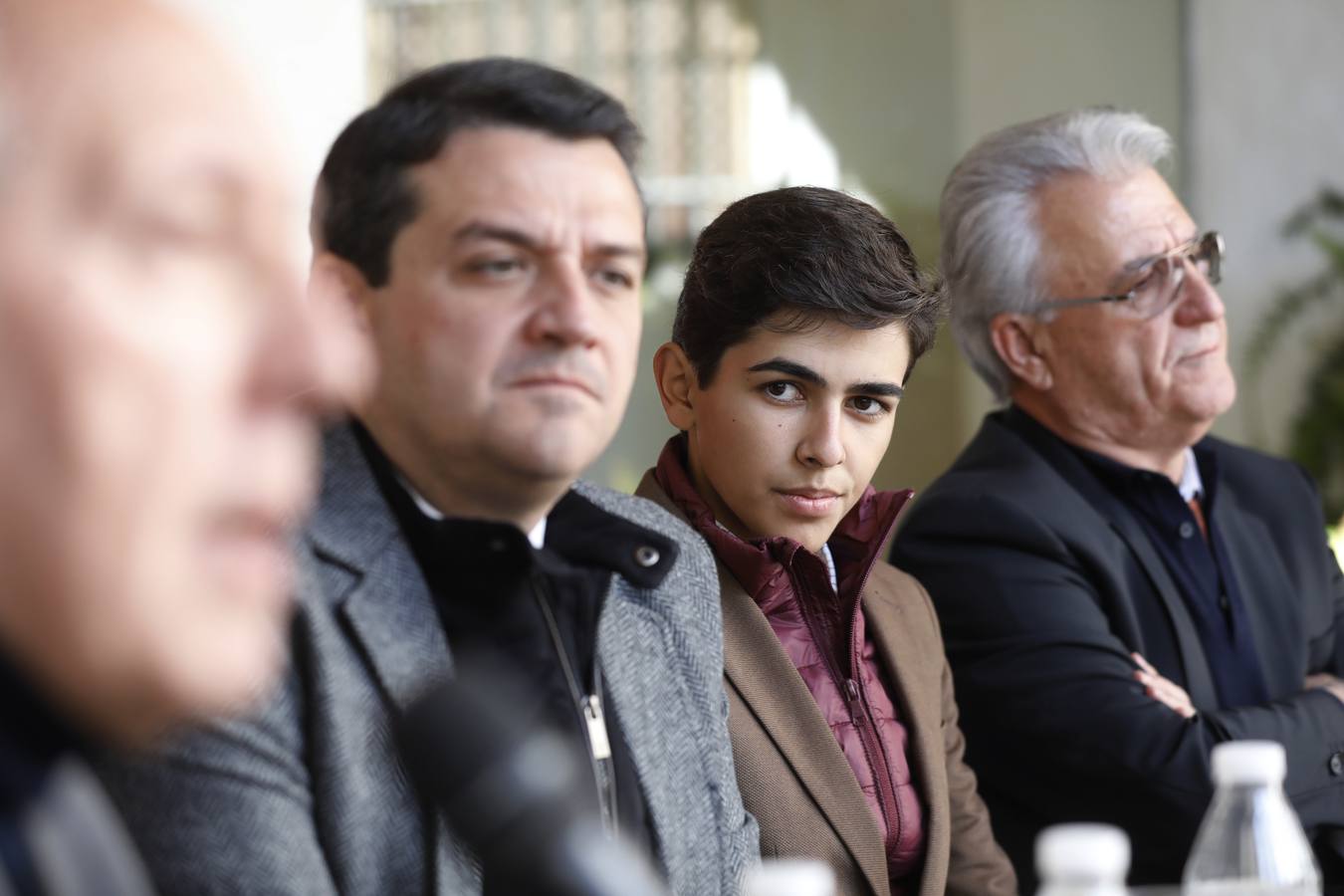 Manuel Román llena &#039;hasta la bandera&#039; el Museo Taurino para su debú con picadores