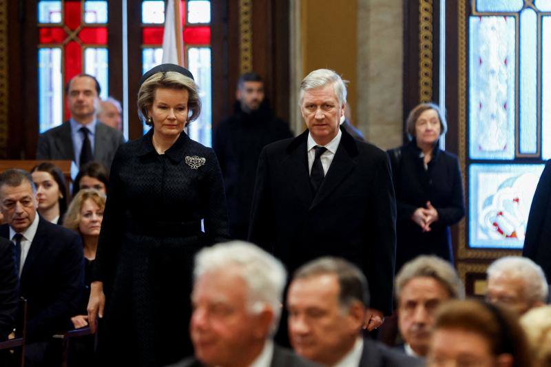 Los Reyes Philippe y Mathilde de Bélgica 