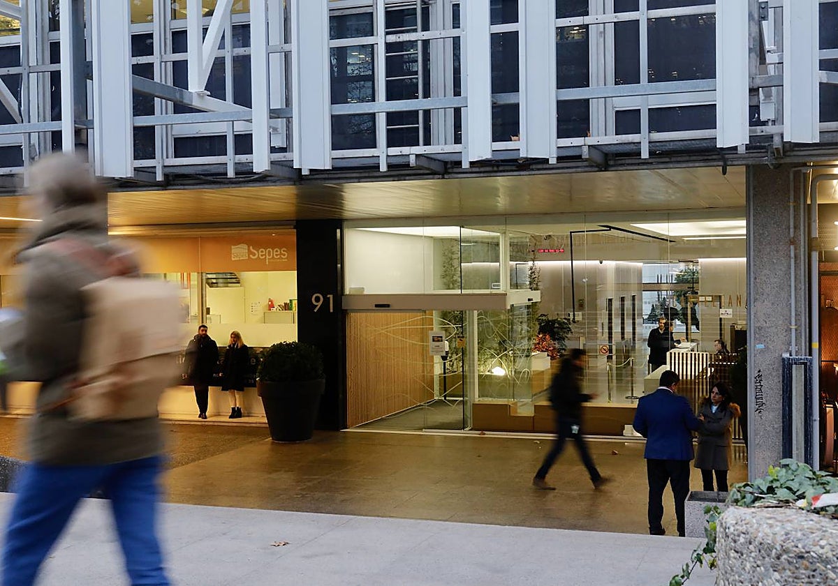 Paseo de la Castellana, 91 (Madrid), donde están la oficinas que Cascos alquilaba