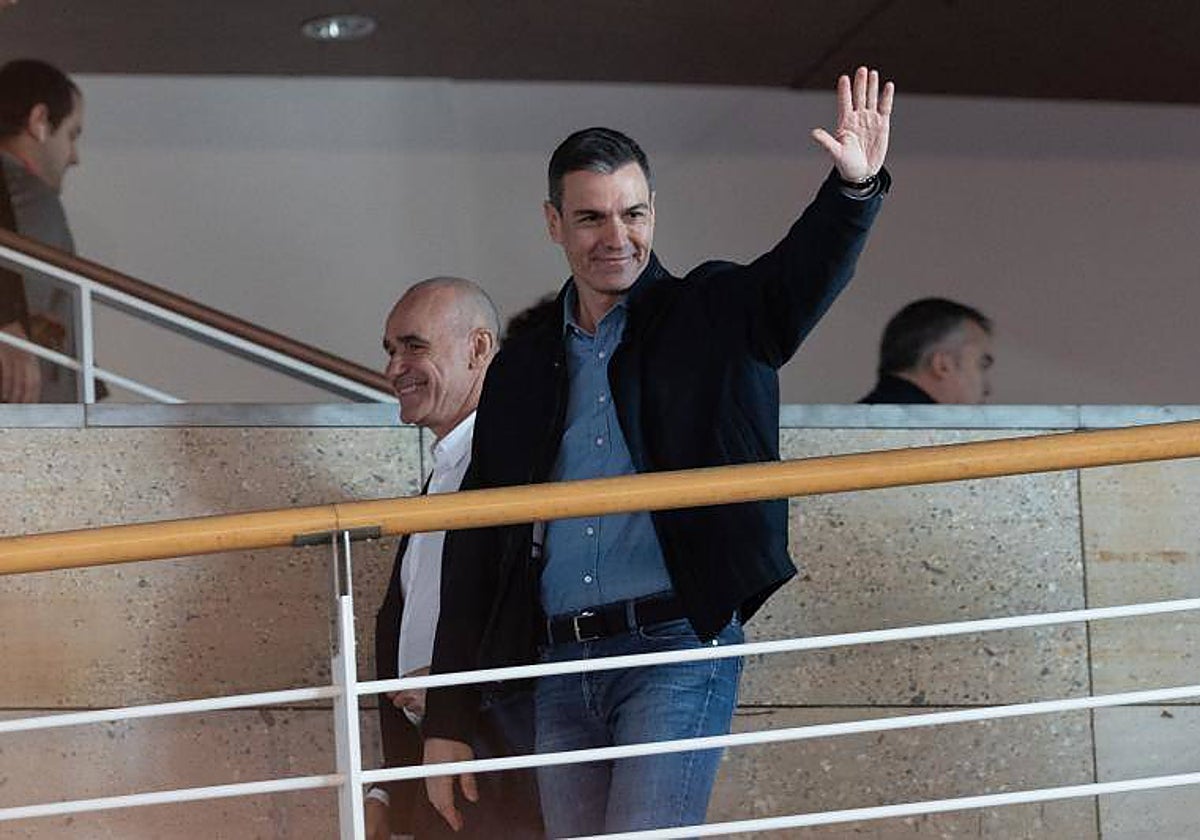 El presidente del Gobierno, Pedro Sánchez,  durante un acto en Sevilla