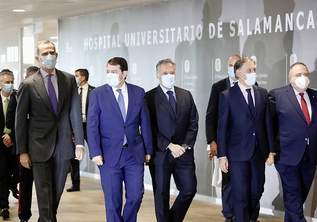 El Rey Felipe VI ha inaugurado de forma oficial el Hospital de Salamanca