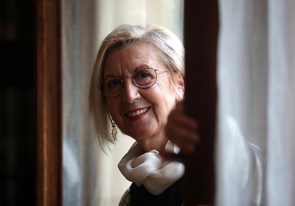 La fundadora de UPyD y de la plataforma Unión 78, Rosa Díez, en una imagen de archivo de este diario, en febrero de 2021