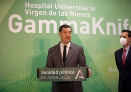 Moreno reitera su apuesta por Granada como sede de la Agencia Estatal de Salud Pública