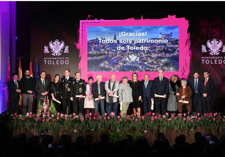 Toledo rinde homenaje a los hombres, mujeres e instituciones en el Día de San Ildefonso
