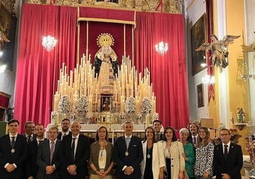 Concha Olivenza (Pasión): «Nuestro recorrido es muy corto el Miércoles Santo y puede que propongamos alargarlo»