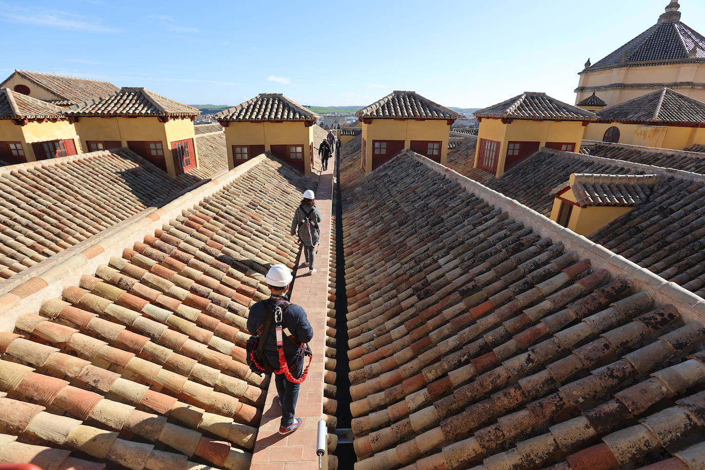 Las cubiertas de la Mezquita-Catedral de Córdoba, el otro &#039;tesoro&#039; de un bien Patrimonio de la Humanidad, en imágenes