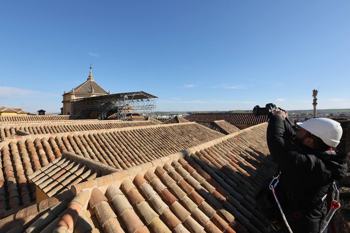 Las cubiertas de la Mezquita-Catedral de Córdoba, el otro &#039;tesoro&#039; de un bien Patrimonio de la Humanidad, en imágenes