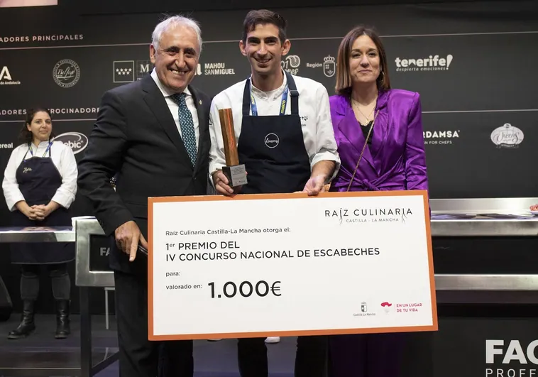 Víctor Infantes, del restaurante Ancestral de Illescas, gana el IV Concurso Nacional de Escabeches