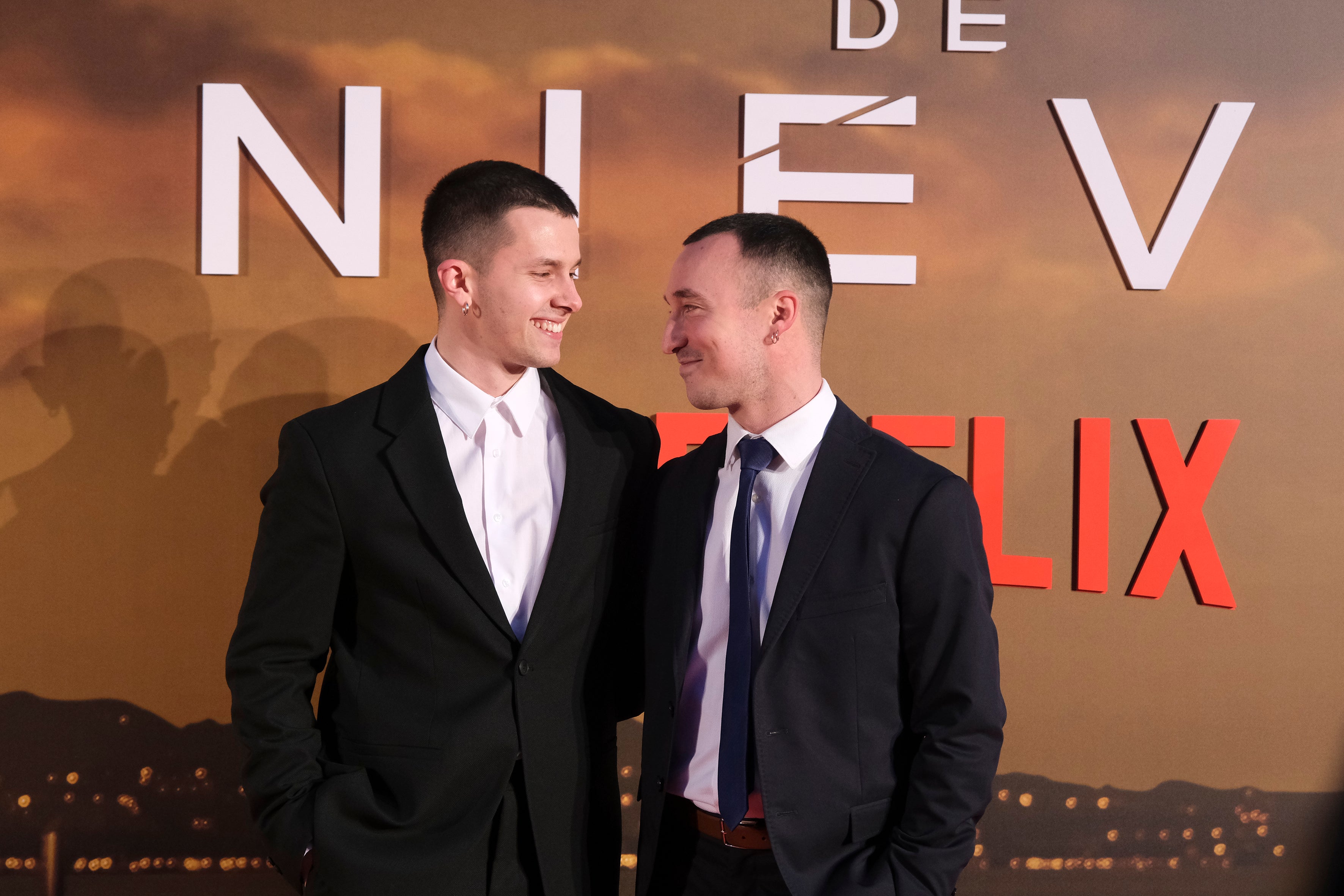 En imágenes, el estreno en Málaga de la nueva serie de Netflix &#039;La chica de nieve&#039;