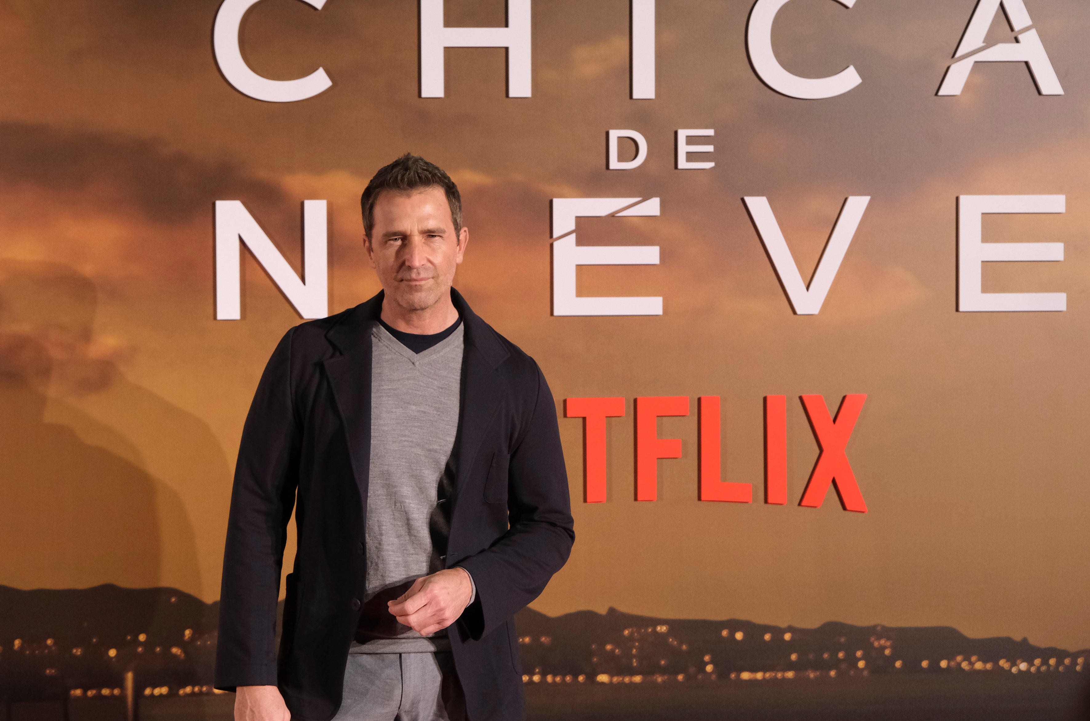 En imágenes, el estreno en Málaga de la nueva serie de Netflix &#039;La chica de nieve&#039;