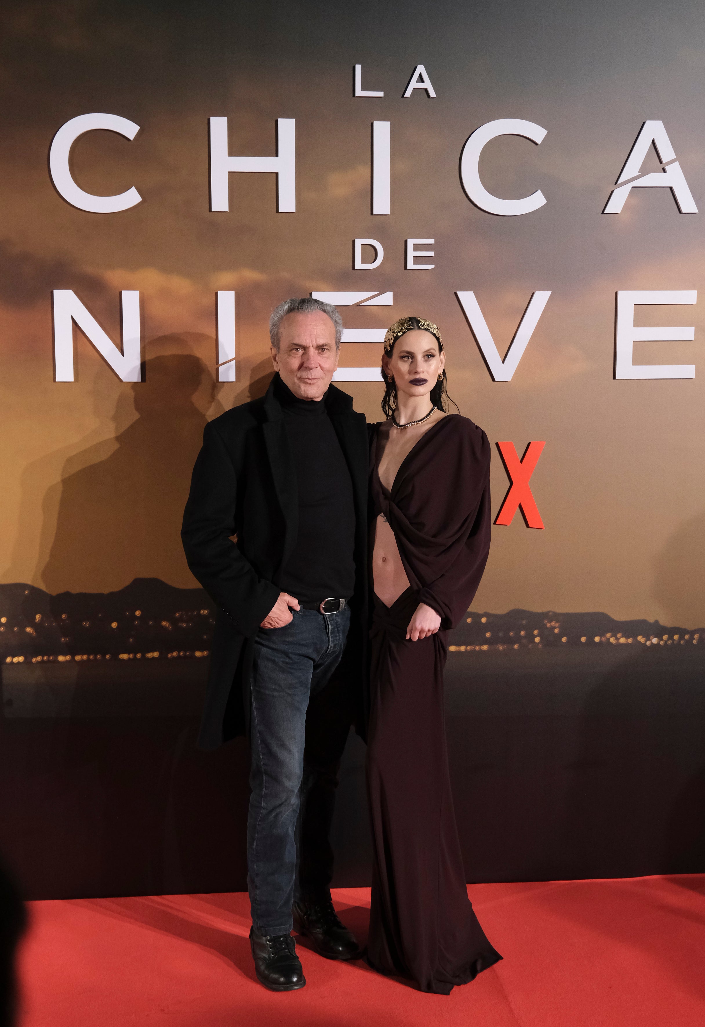 En imágenes, el estreno en Málaga de la nueva serie de Netflix &#039;La chica de nieve&#039;