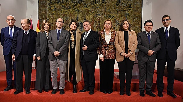 El acto también han asistido Gregorio Marañón, Xandra Falcó, Teo García, Eduardo Sánchez Butragueño y Jesús Carrobles