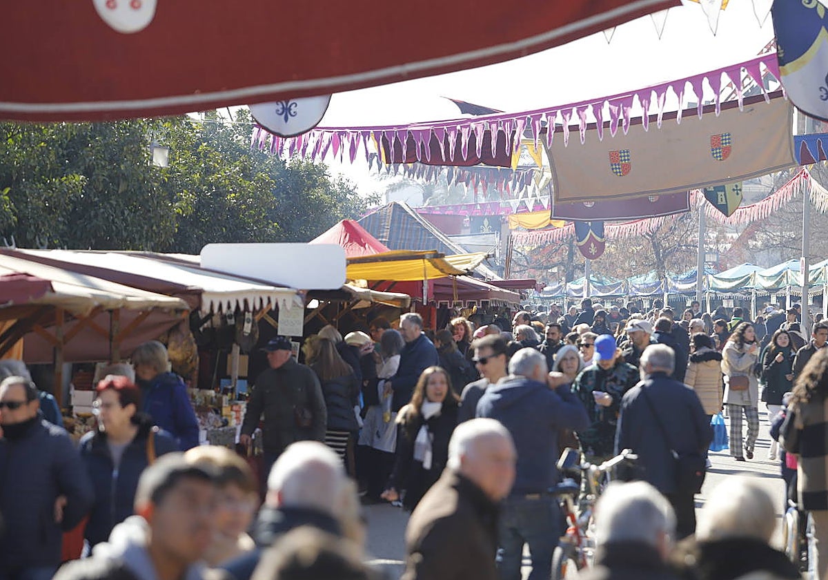 Ambiente en el Mercado Renacentista