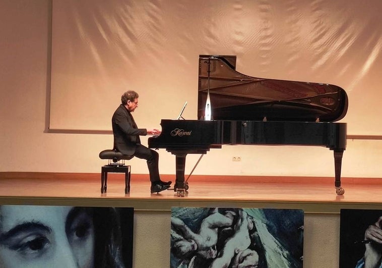 Éxito del concierto del pianista Diego Ramos en el Conservatorio de Toledo con 'Il bosco di Giarianno', de José Zárate