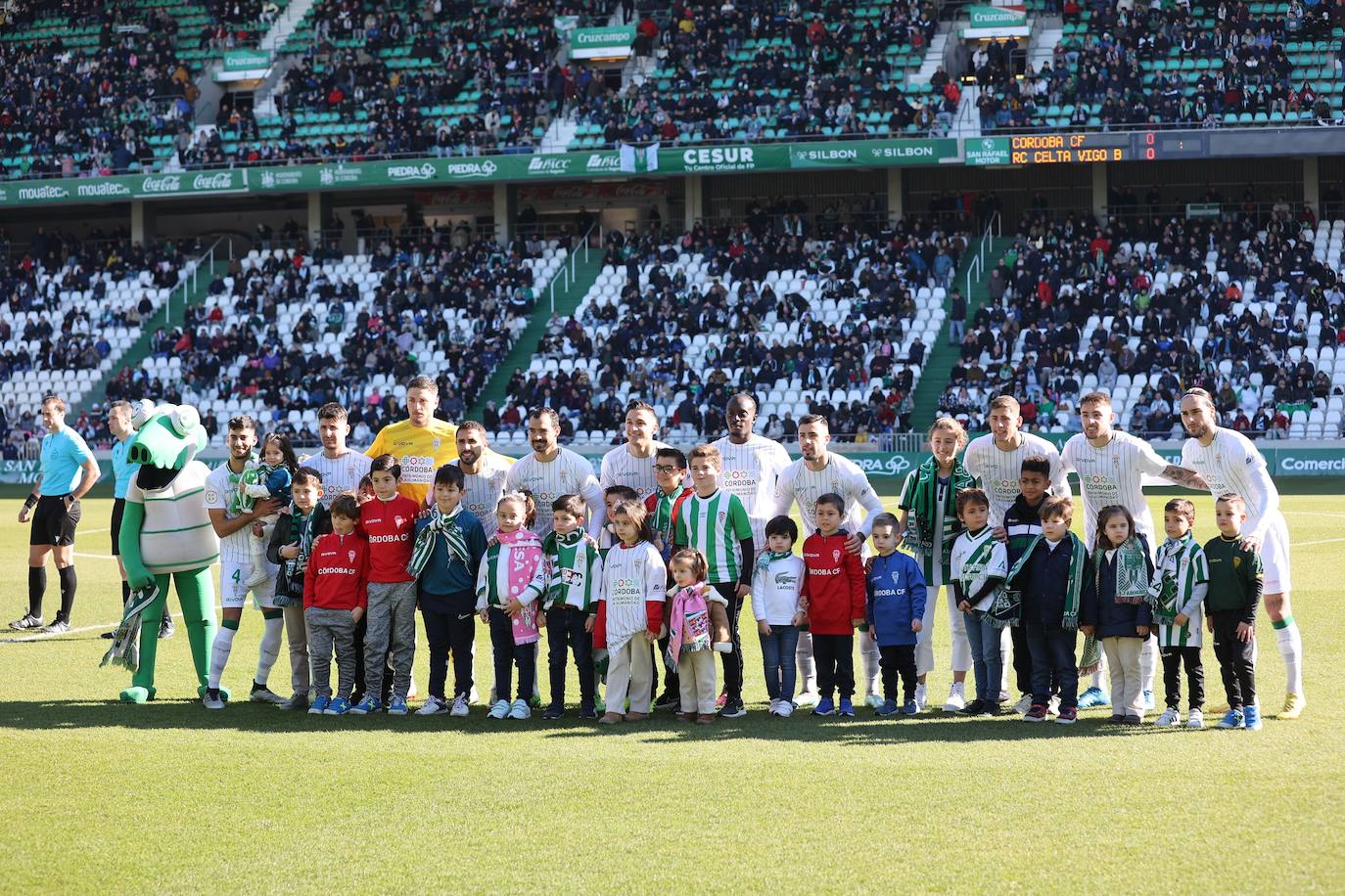 El partido del Córdoba CF-Celta B, en imágenes