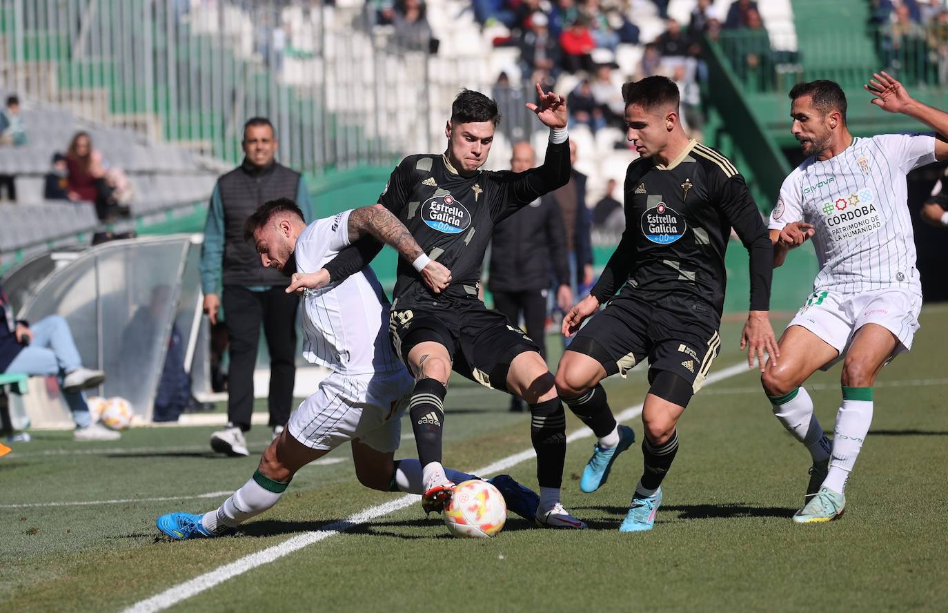 El partido del Córdoba CF-Celta B, en imágenes
