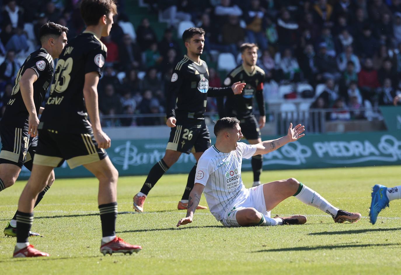 El partido del Córdoba CF-Celta B, en imágenes